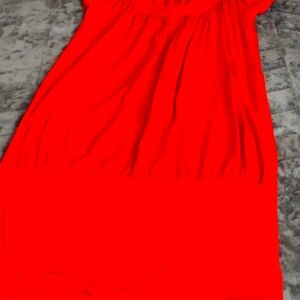 Chic Scarlet Dress